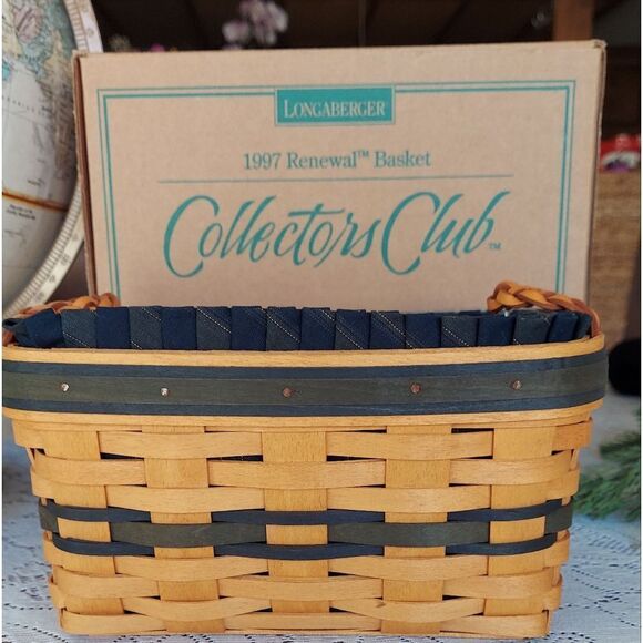 LONGABERGER 1997 COLLECTORS CLUB RENEWAL BASKET - Picture 7 of 7